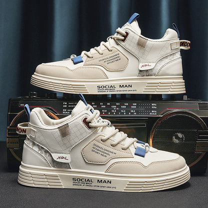 Women's sporty sneakers with modern design elements and non-slip sole