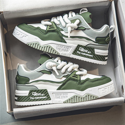 Women's sporty chunky sneakers with durable upper material and innovative design