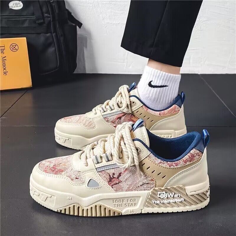 Women's sporty sneakers with innovative upper material and non-slip sole