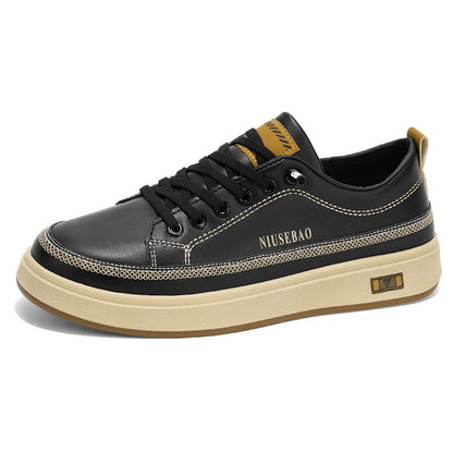 Women’s stylish leather sneakers with comfortable cushioning and slip-resistant sole