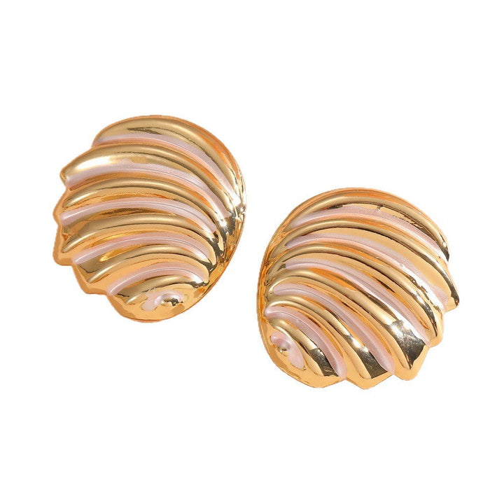 Women's ear clips in maritime shell design Tom Cottons