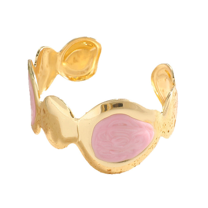 Ladies Open Bangle with Artistic, Curved Design Tom Cottons