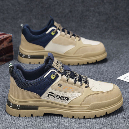 Fashion casual shoes for women with a sturdy profile and breathable upper material