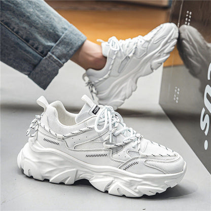 Ladies sporty sneakers with extra strong sole and breathable design
