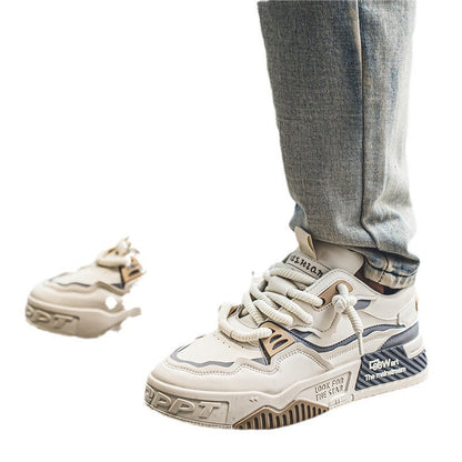 Women's sporty chunky sneakers with durable upper material and innovative design