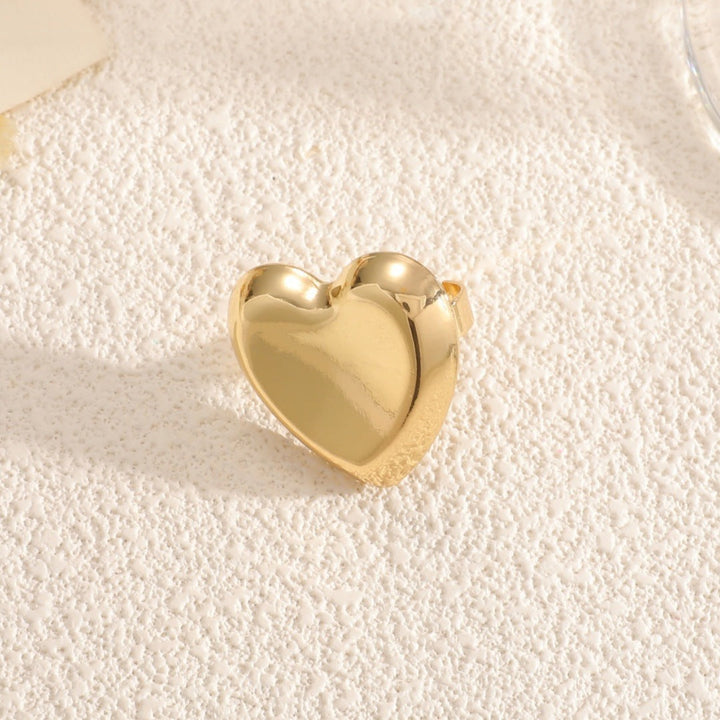 Women's Open Bangle with Elegant Heart Shape Tom Cottons