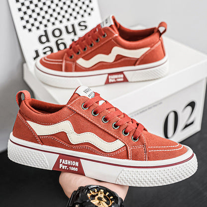Women's casual and durable sneakers with stylish contrast elements