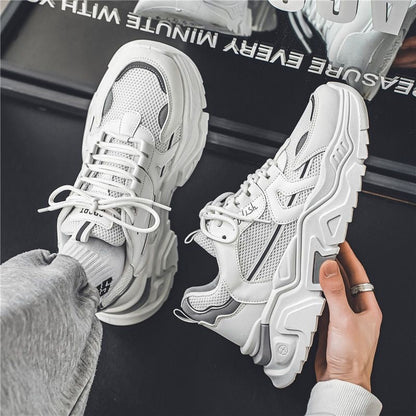 Women's athletic shoes with breathable upper material and cushioned sole
