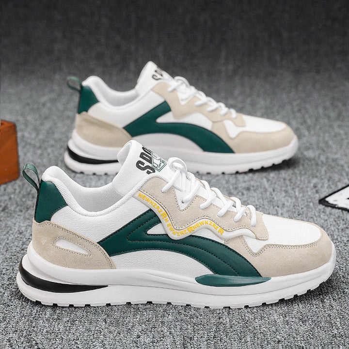 Women’s sporty sneakers with breathable mesh construction and cushioned insole