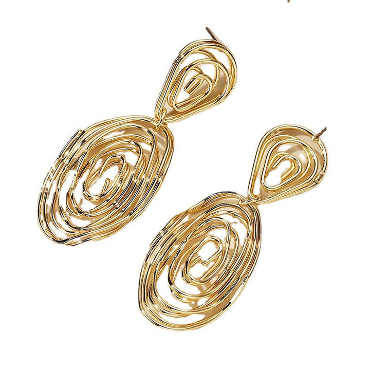 Women's Hanging Earrings in Artful Wire Design Tom Cottons