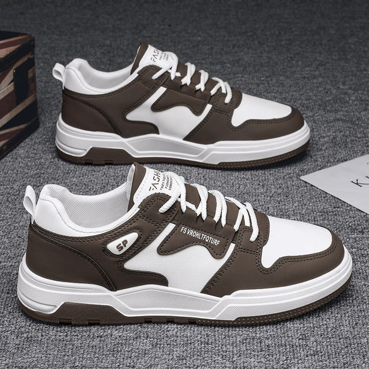 Women's sporty sneakers with cushioned footbed and breathable surface structure