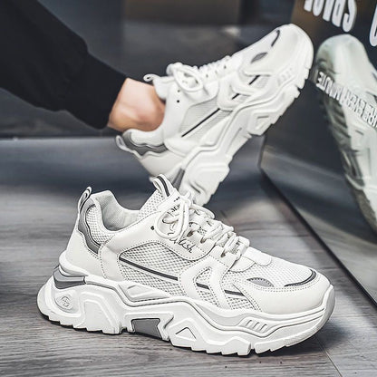 Women's athletic shoes with breathable upper material and cushioned sole