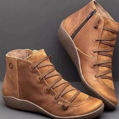 Women's High-Top Sneaker with trendy lace and zipper design