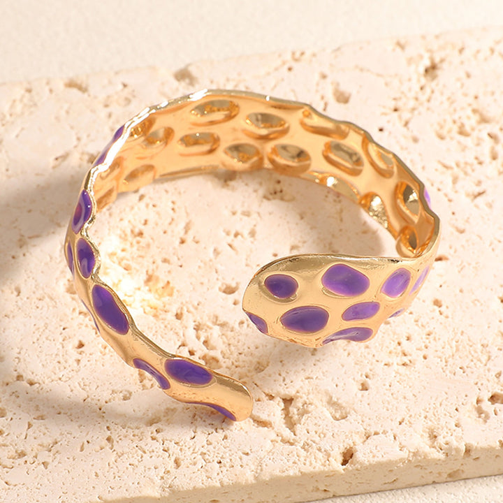 Ladies Open Bangle in Elegant Snake Design Tom Cottons