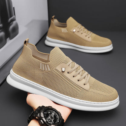 Women's Comfortable Knit Sneakers with Breathable Surface