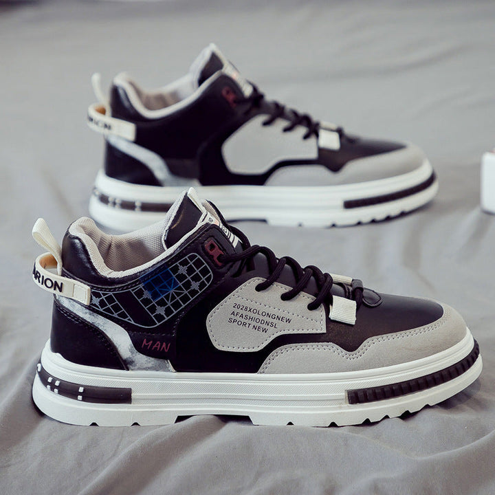Ladies sporty sneakers with ergonomic cushioning