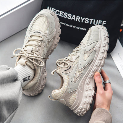 Women's sporty trail sneakers with flexible upper material and non-slip sole
