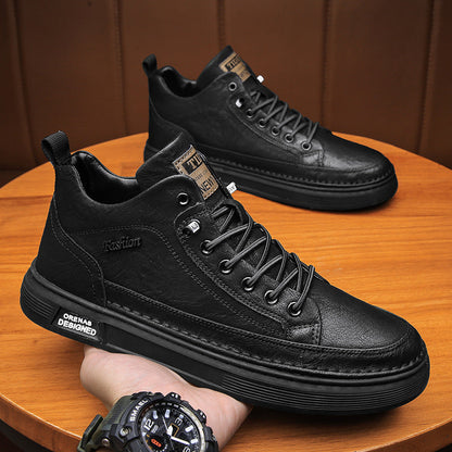 High-top athletic and fashionable sneakers for women with elegant details