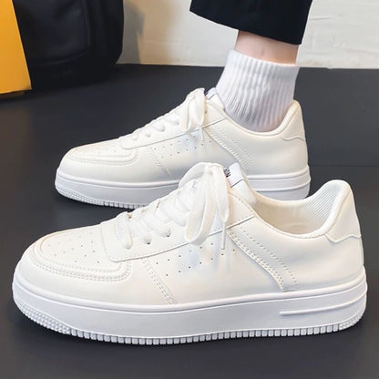 Ladies Elegant and timeless sneakers with breathable surface texture