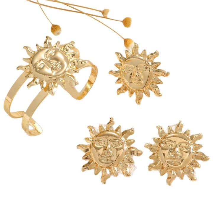 Women's bracelet with elaborate sun design Tom Cottons