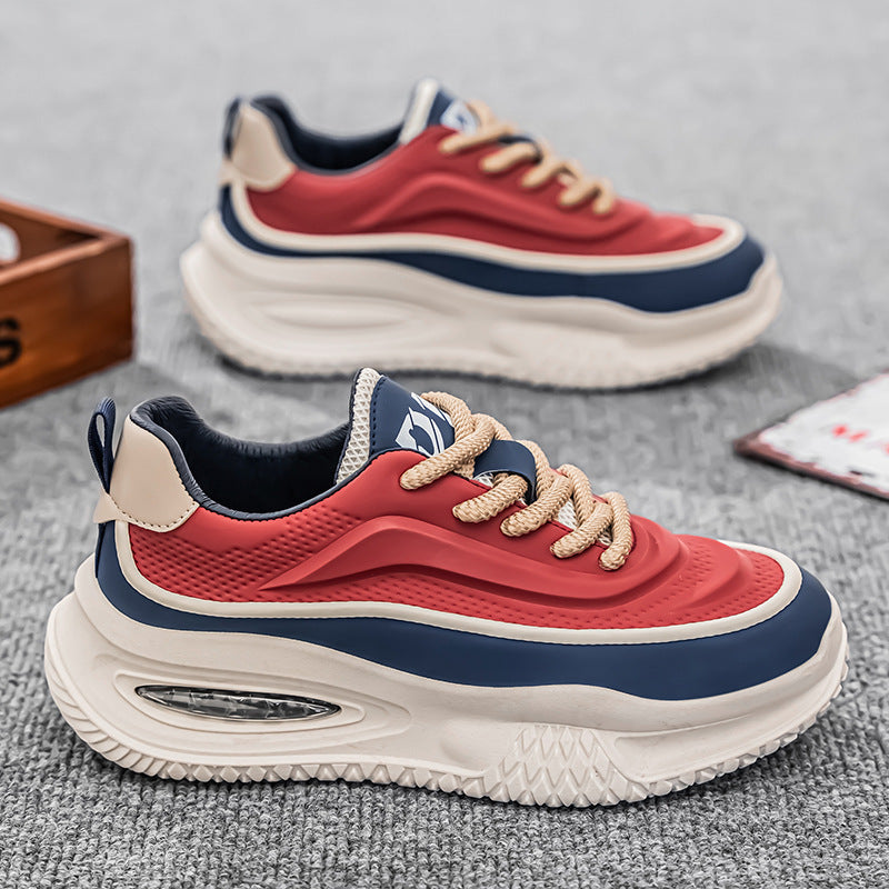 Women's sporty sneakers with air cushion technology for optimal comfort