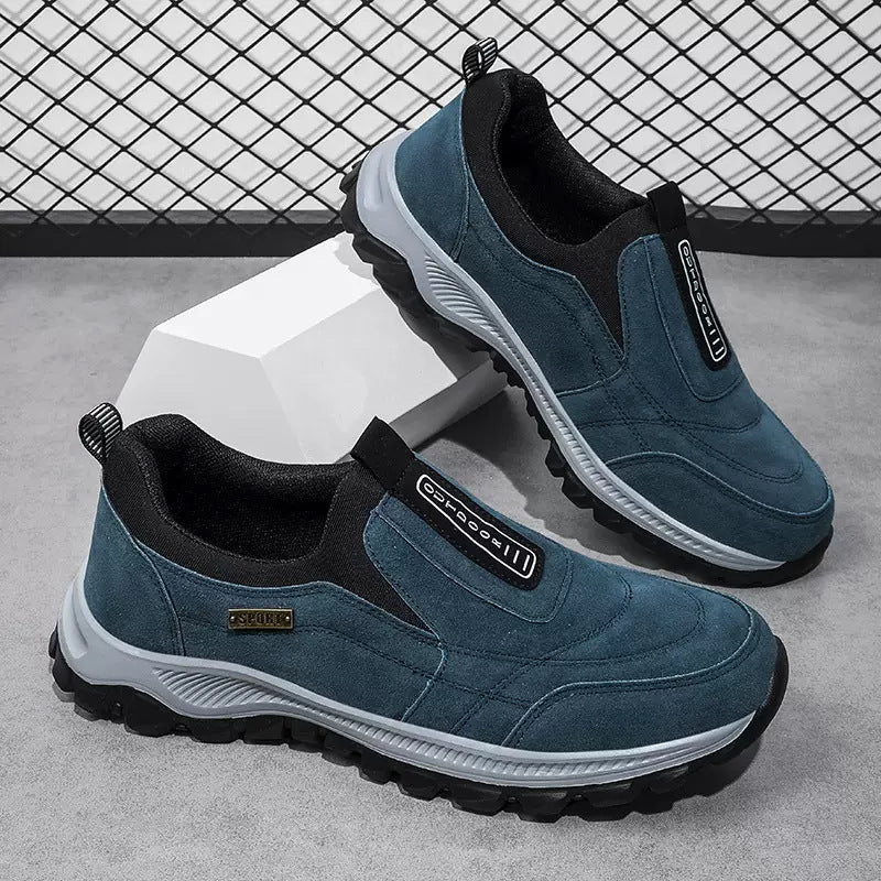 Women's Leisure Slip-On Sneakers with Breathable Upper Material and Non-Slip Sole