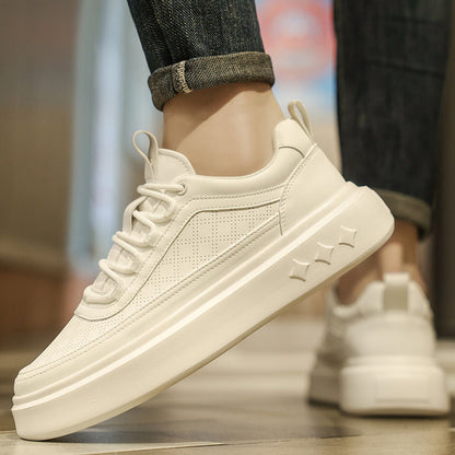 Fashion women's sneakers with breathable mesh upper and impact-absorbing sole