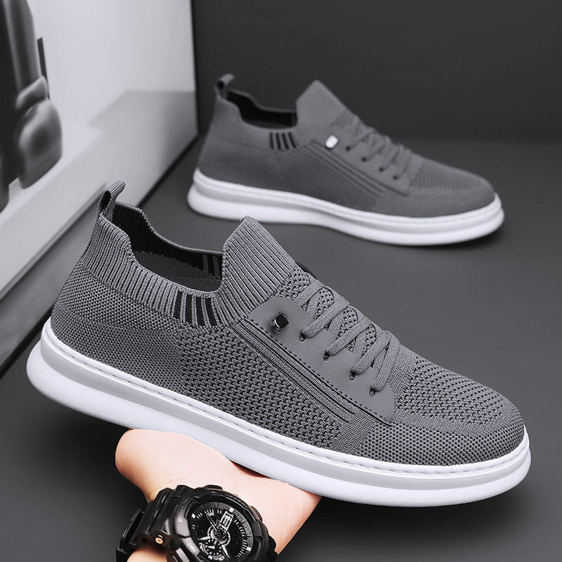 Women's Comfortable Knit Sneakers with Breathable Surface