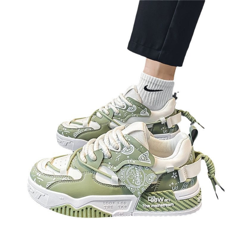 Fashion women's sneakers with a unique design and innovative design elements