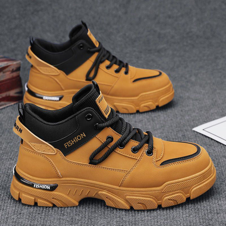 High top sports sneakers for women with optimal cushioning technology