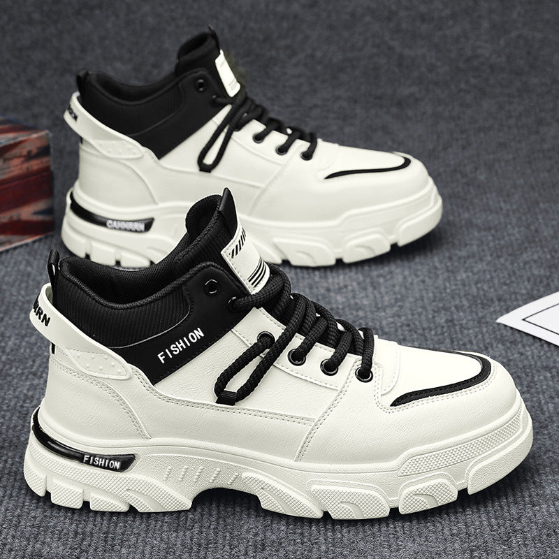 High top sports sneakers for women with optimal cushioning technology