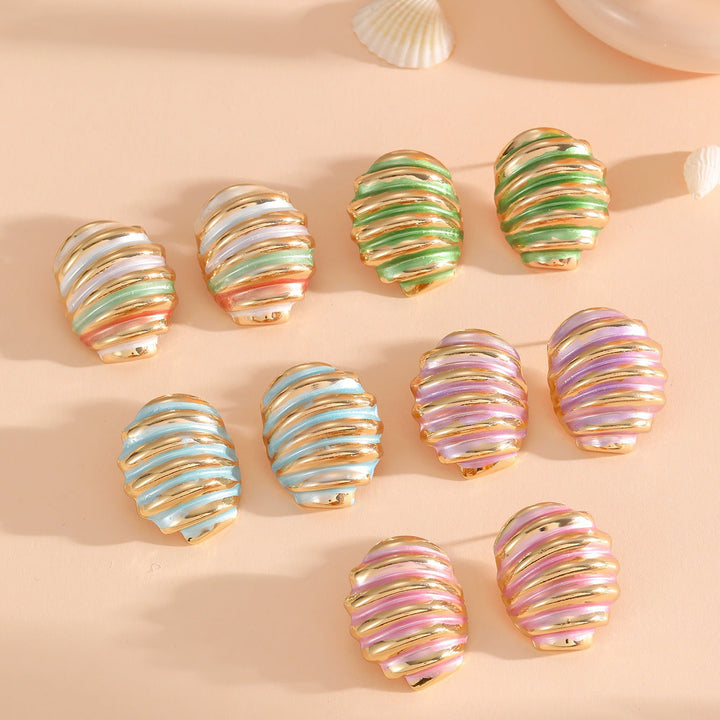 Women's ear clips in maritime shell design Tom Cottons