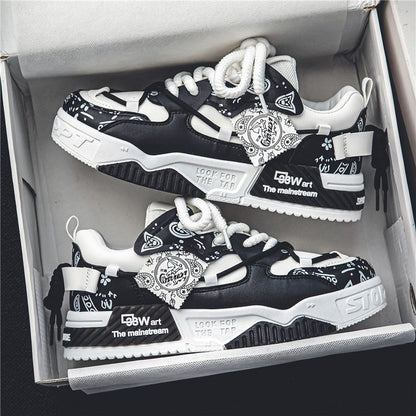 Fashion women's sneakers with a unique design and innovative design elements