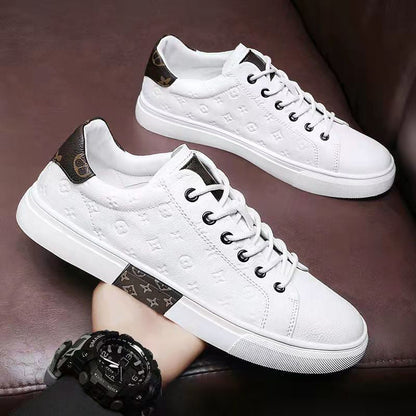 Ladies Fashion Sneakers with Unique Texture and Non-Slip Sole