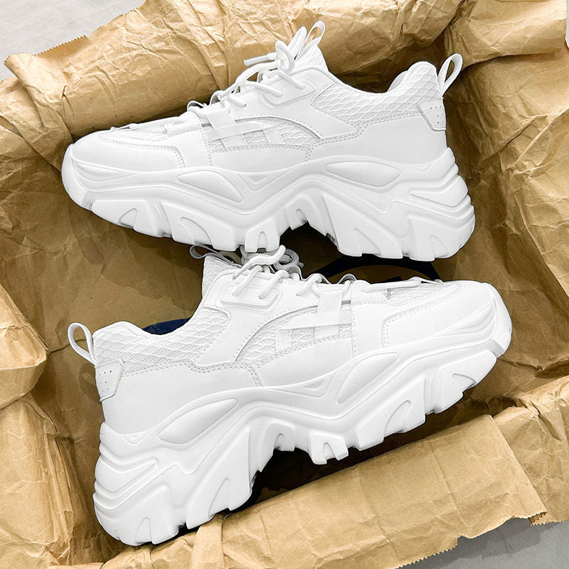Women's sports shoes with non-slip sole and breathable mesh inserts