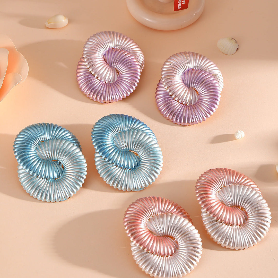 Women hair clips in modern shell design Tom Cottons