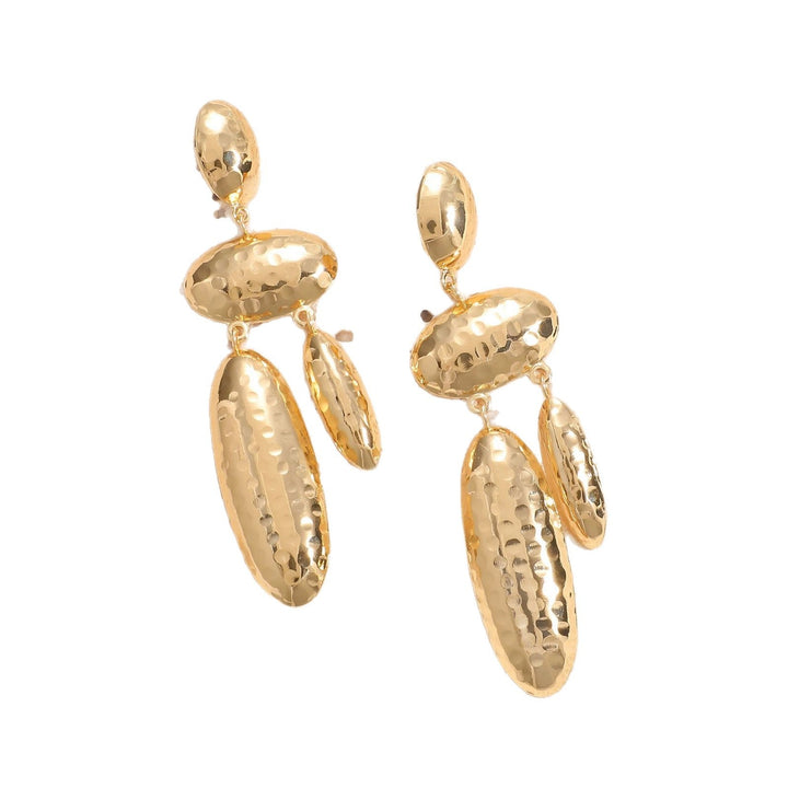 Women Hanging Earrings with artistic, three-dimensional design Tom Cottons