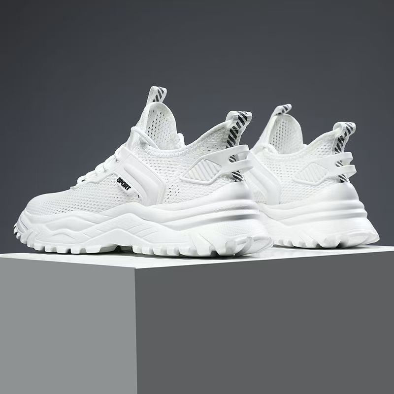 Ladies' sporty mesh sneakers with high wearing comfort