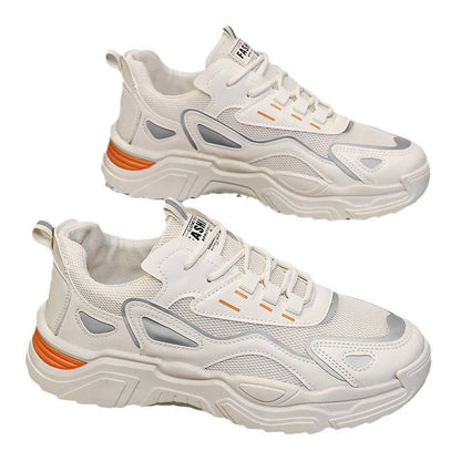 Sports shoes for women with breathable construction and comfortable cushioning system