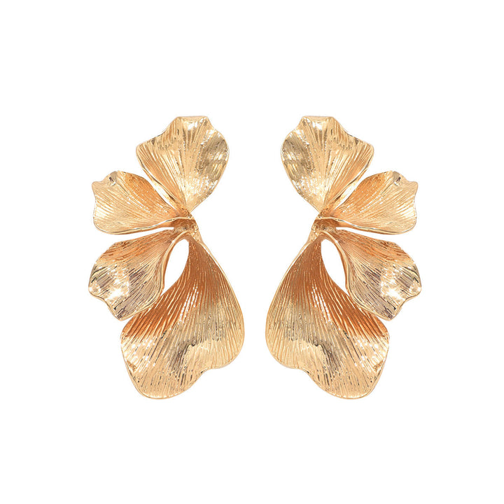 Women's ear clips in an elegant, textured design Tom Cottons