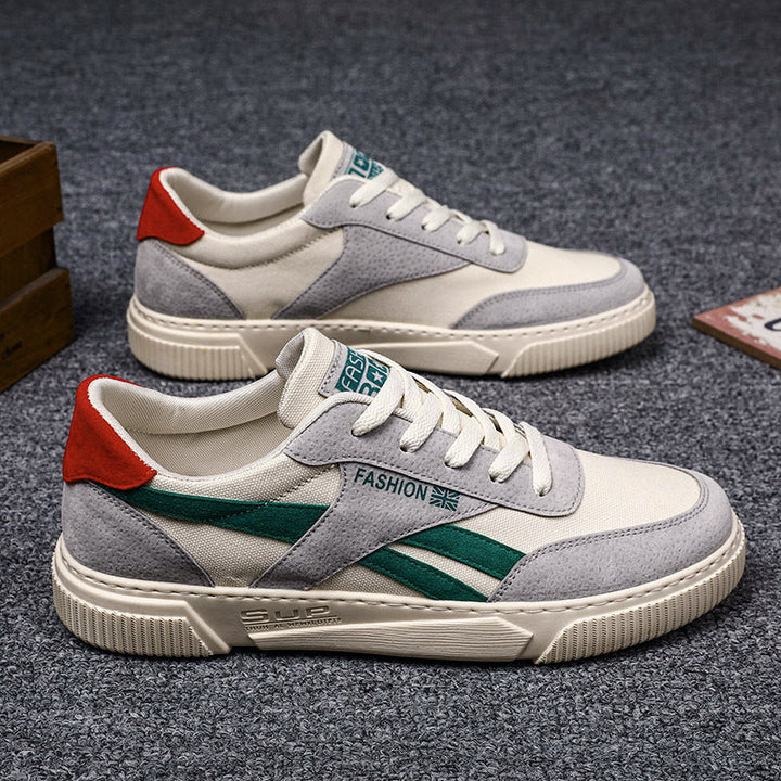 Fashion sneakers for ladies with elegant accents and comfortable cushioning system