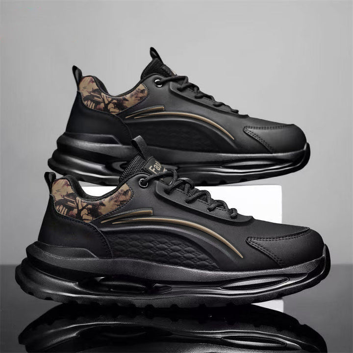 Women's sneakers with cushioned sole and breathable upper material