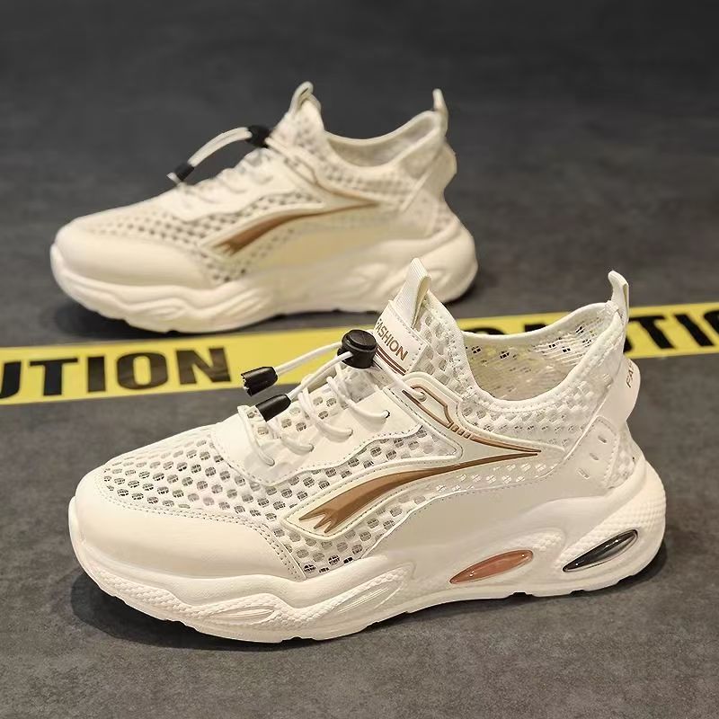 Women breathable sports sneakers with non-slip sole