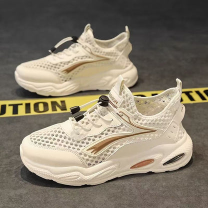 Women breathable sports sneakers with non-slip sole