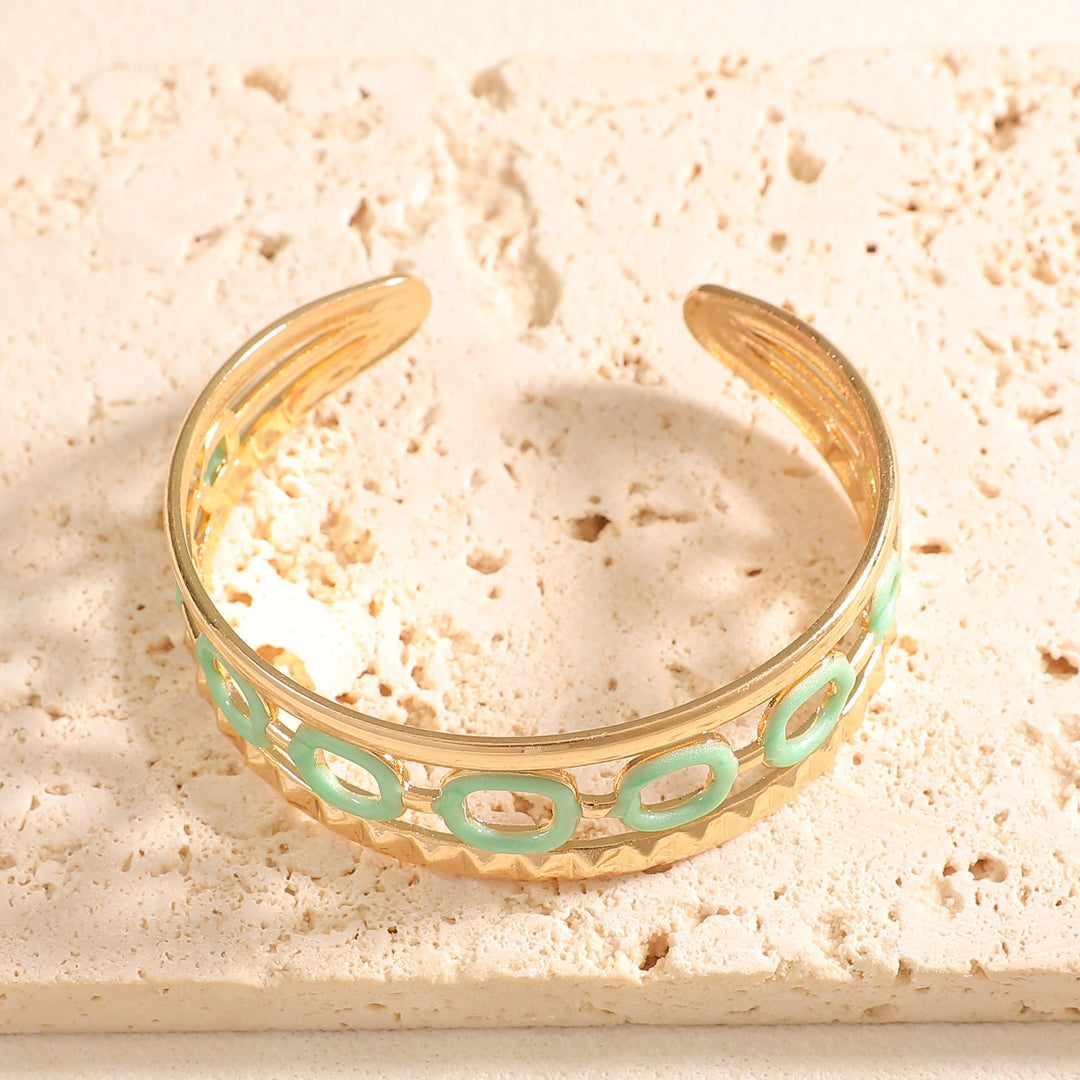 Women's cuff with elegant spiral design Tom Cottons