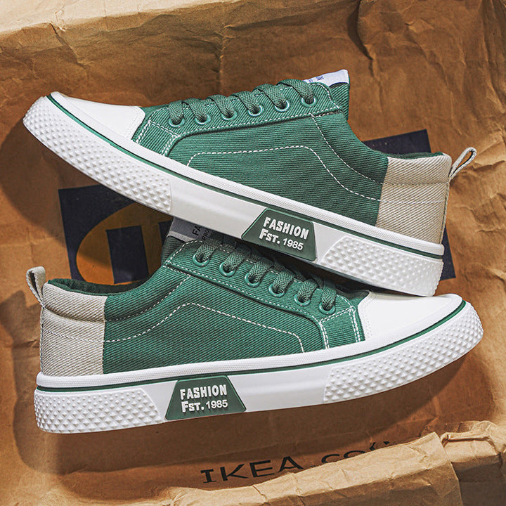Women's sporty sneakers with fashionable design and breathable surface texture