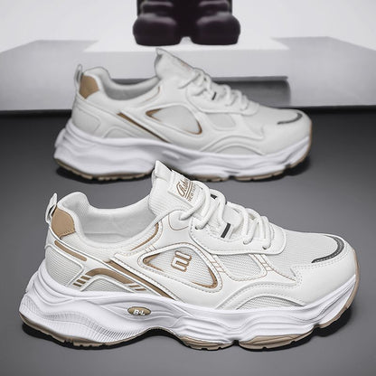 Women's Sporty Sneakers with Cushioning Sole and Breathable Mesh Upper