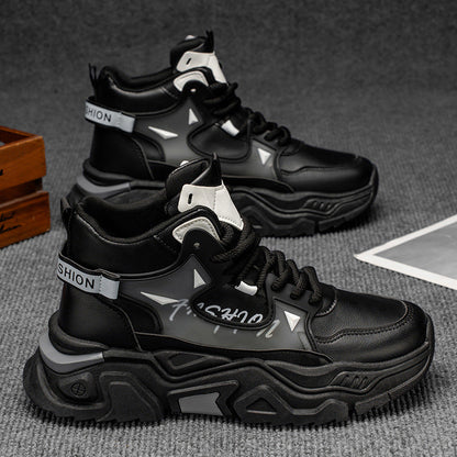 Fashion high-top sneakers for ladies with innovative design and stable sole