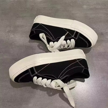 Women's Sporty Sneakers with Soft Suede and Durable Elastic Closure