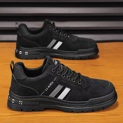 Women's sporty sneakers with reinforced ankle and slip-resistant sole